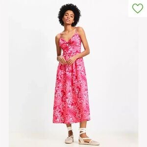 Pink Loft Floral Dress for Sale up to 90% Off: Poshmark